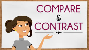 Compare and Contrast…