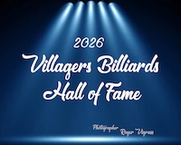 2026 Villagers Billiards Hall of Fame Ceremony